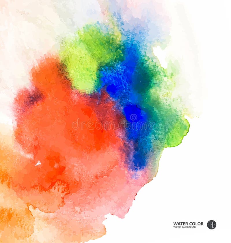 Vector watercolor painting background,Colorful, watercolor background, watercolor effect and texture effect. stock illustration Vector watercolor painting background,Colorful, watercolor background, watercolor effect and texture effect. stock illustration