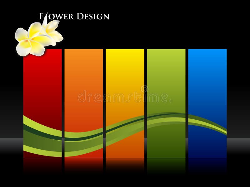 Vector website design template royalty free illustration