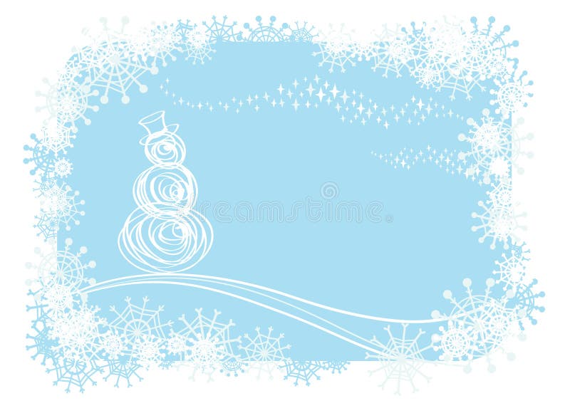 Vector Winter Background