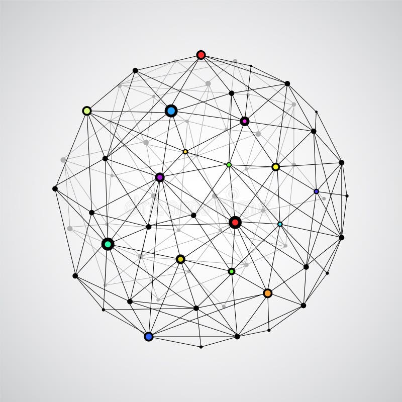 Vector wireframe connecting earth sphere. Globe connection concept. Globe structure connect, illustration of globe network stock illustration Vector wireframe connecting earth sphere. Globe connection concept. Globe structure connect, illustration of globe network stock illustration