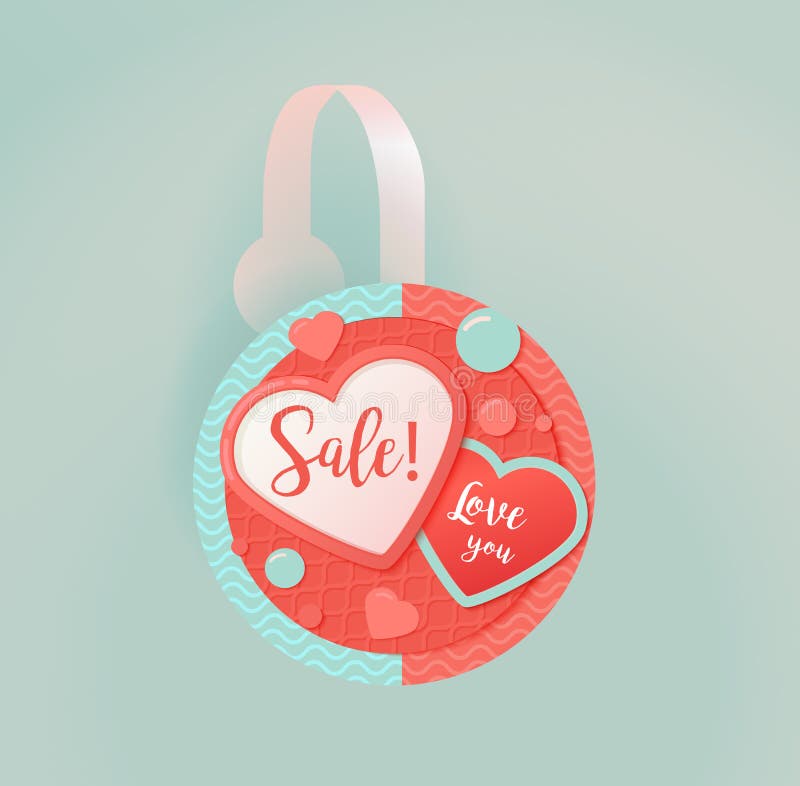 Download Vector Wobbler Mockup With Transparent Strip. Stock Vector - Illustration of pink, design: 82627332