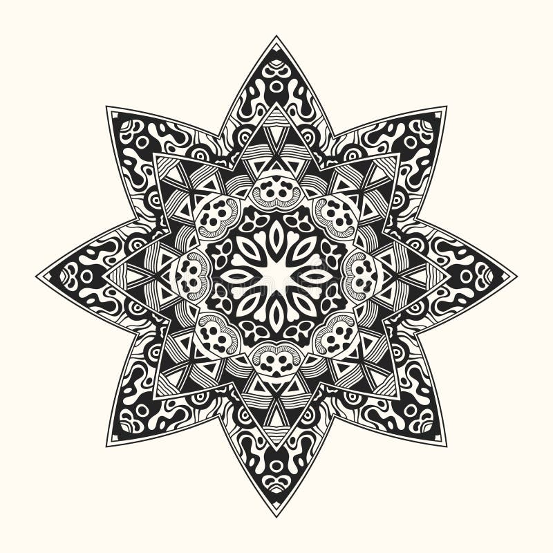 Tangle Ottoman - Printed Artwork Tangle Ottoman - Printed Artwork