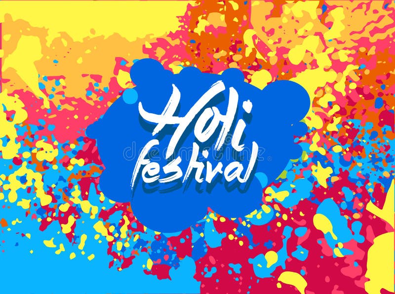 Vector иллюстрация фестиваля Индии предпосылки Holi цвета счастливой бесплатная иллюстрация Vector иллюстрация фестиваля Индии предпосылки Holi цвета счастливой бесплатная иллюстрация