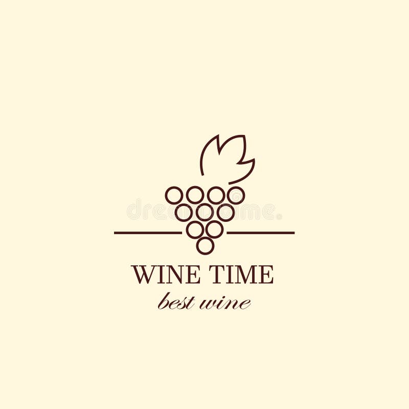 Vector grape vine and wine bottles, negative space logo design template. Colorful trendy illustration. Concept for wine list, bar menu, alcohol drinks, wine label. Vector grape vine and wine bottles, negative space logo design template. Colorful trendy illustration. Concept for wine list, bar menu, alcohol drinks, wine label.