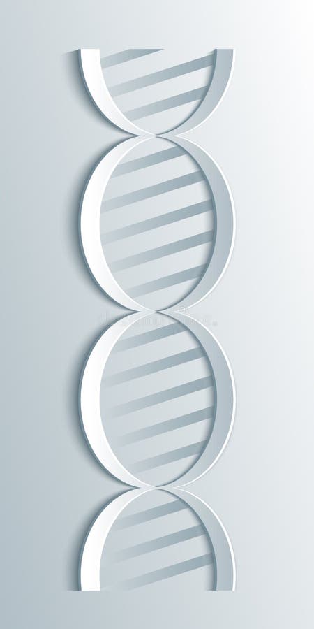 Vectordna-moleculestructuur Wetenschap en biotechnologie organisch ontwerp vector illustratie Vectordna-moleculestructuur Wetenschap en biotechnologie organisch ontwerp vector illustratie