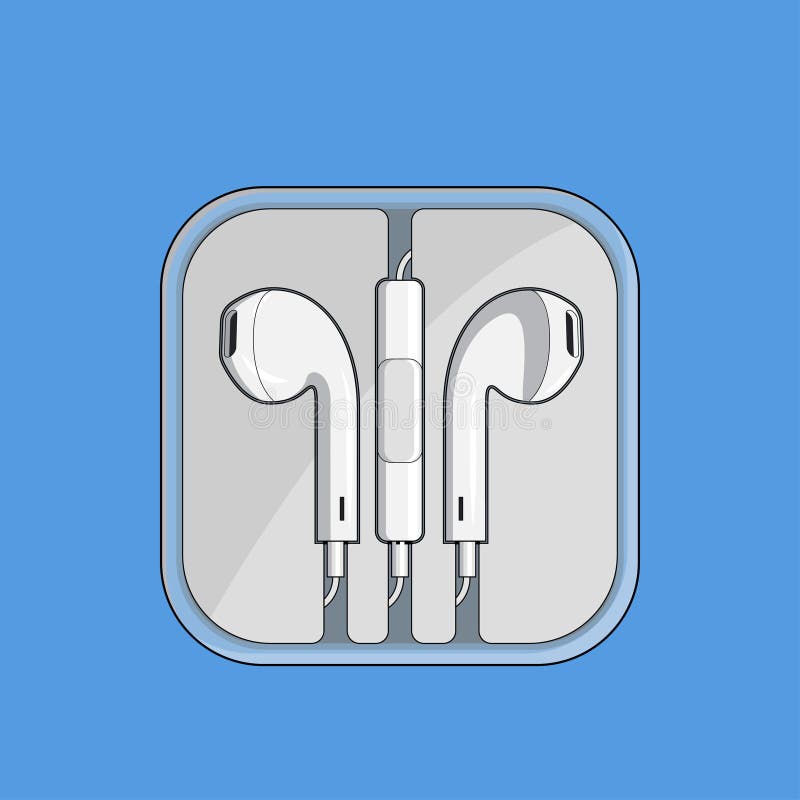 Vectores e ilustraciones de Auriculares iphone de apple para descargar  gratis