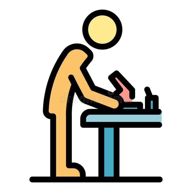 Vectorial de contur pentru opere de tâmplărie incluzivă vector illustration