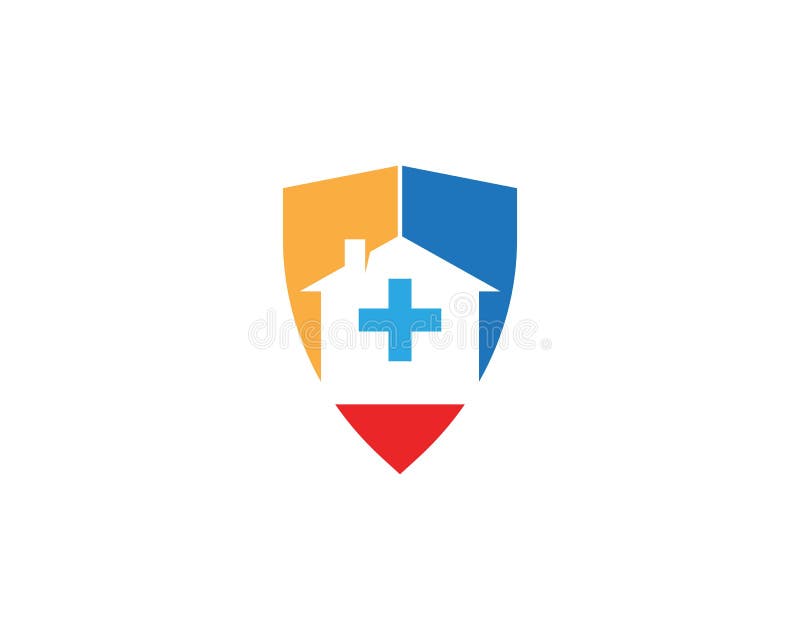 Vectorillustratie van het noodherstellogo vector illustratie