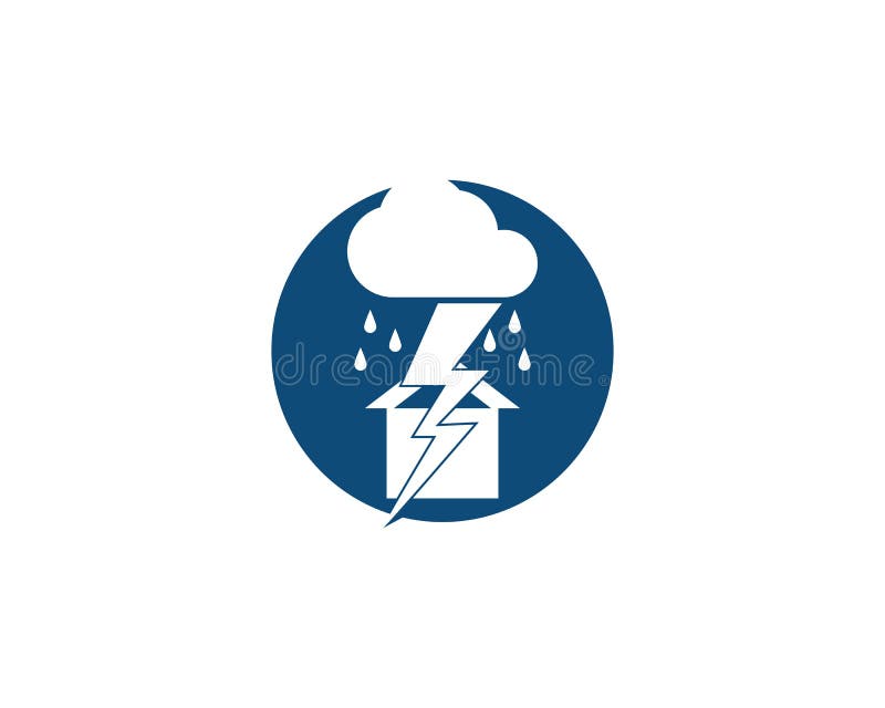 Vectorillustratie van het noodherstellogo vector illustratie