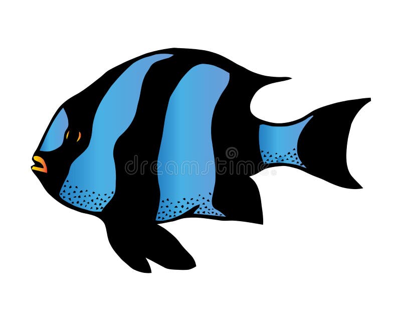 Vectorillustratie van koraalrif de tropische vissen Vector overzeese die vissen op witte achtergrond worden geïsoleerd Het pictog stock illustratie Vectorillustratie van koraalrif de tropische vissen Vector overzeese die vissen op witte achtergrond worden geïsoleerd Het pictog stock illustratie