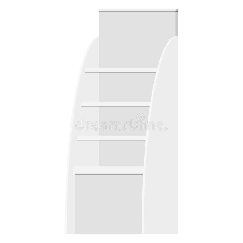 Vectorillustratie van openlucht promotie acryl de vertoningstribune van showcasegoederen royalty-vrije illustratie Vectorillustratie van openlucht promotie acryl de vertoningstribune van showcasegoederen royalty-vrije illustratie