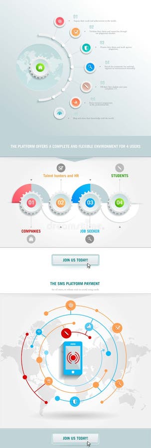 Vectorinfographicselement stock illustratie Vectorinfographicselement stock illustratie