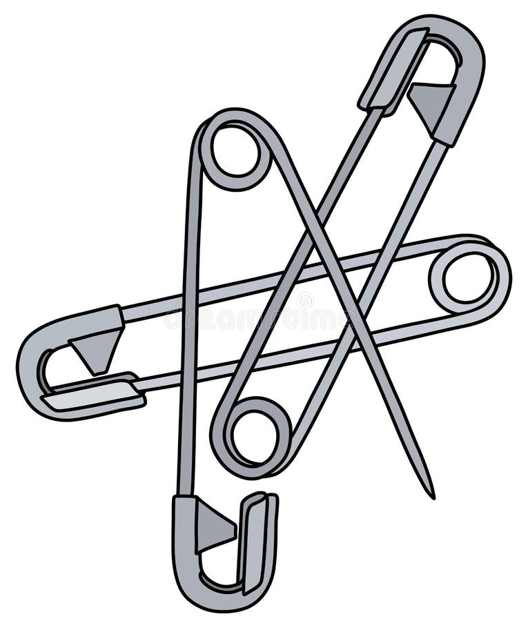 safety pin clipart