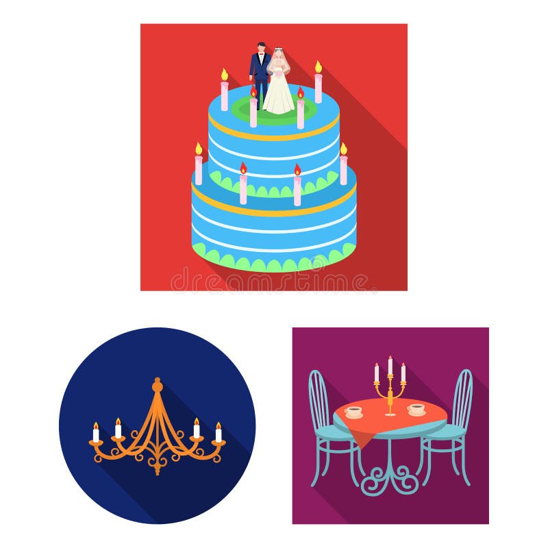 Vectorontwerp van kaars en kandelaarembleem Reeks van kaars en kerk vectorpictogram voor voorraad stock illustratie Vectorontwerp van kaars en kandelaarembleem Reeks van kaars en kerk vectorpictogram voor voorraad stock illustratie