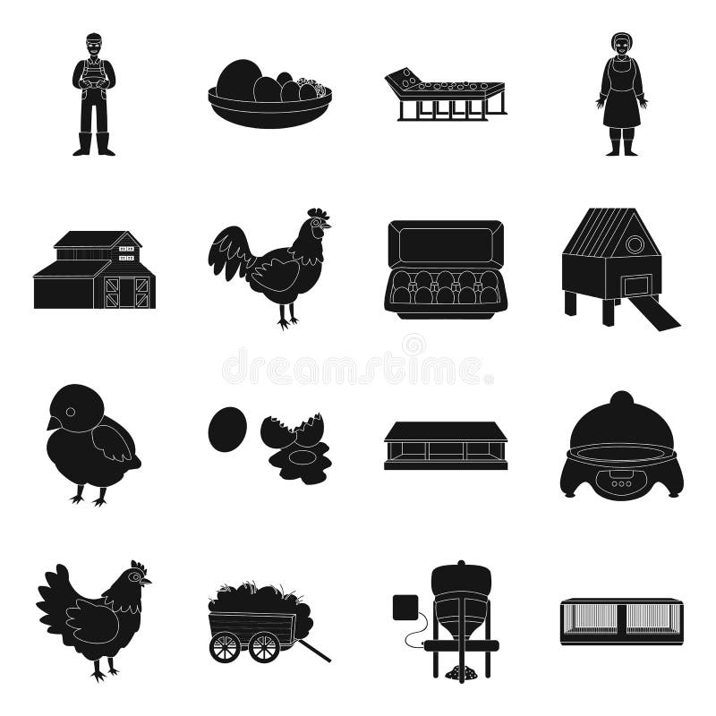 Vectorontwerp van oogst en de landbouwpictogram Inzameling van oogst en gevogelte vectorpictogram voor voorraad royalty-vrije illustratie Vectorontwerp van oogst en de landbouwpictogram Inzameling van oogst en gevogelte vectorpictogram voor voorraad royalty-vrije illustratie