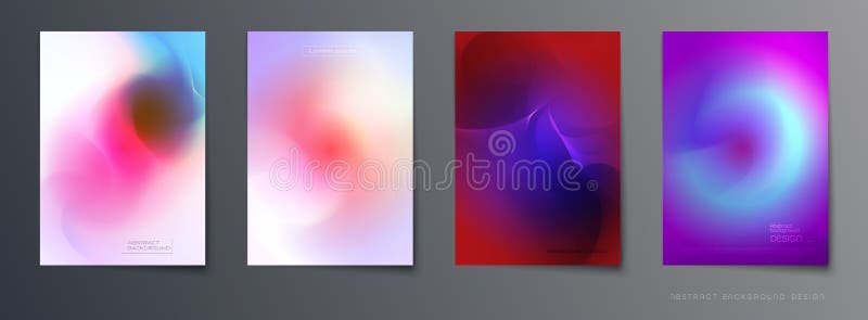 Vectorreeks van abstracte achtergrond, Samenstellings kleurrijke vloeibare abstractie, het ontwerp van de holografische en gradië royalty-vrije illustratie Vectorreeks van abstracte achtergrond, Samenstellings kleurrijke vloeibare abstractie, het ontwerp van de holografische en gradië royalty-vrije illustratie
