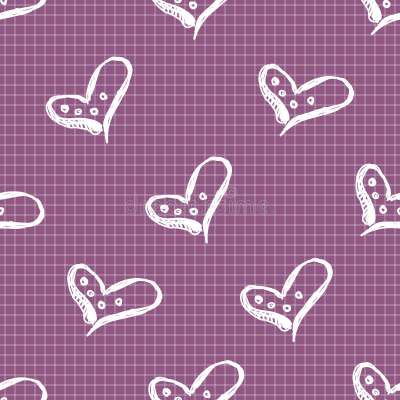 Vectorseamlessspatroon, grafische illustratie stock illustratie