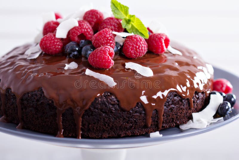 Vegan chocolate cake