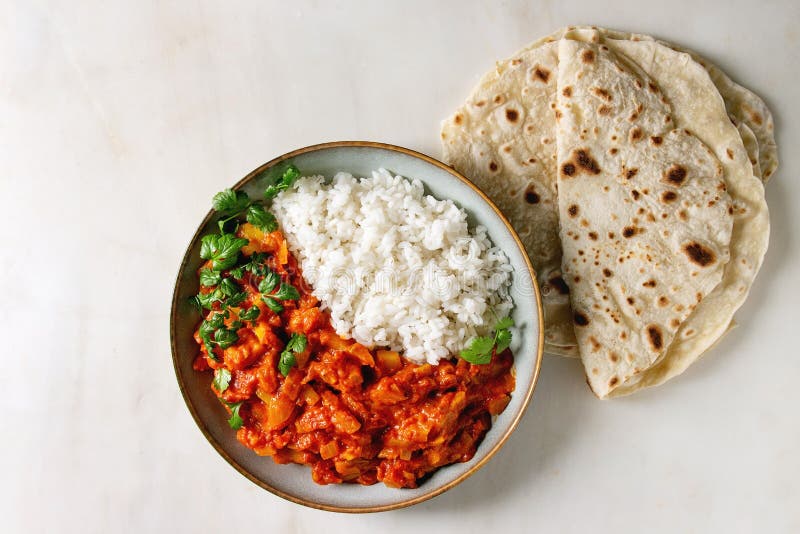 Vegan jackfruit curry