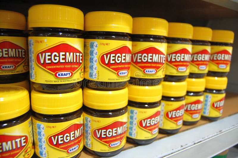 Vegemite at supermarket counter royalty free stock image Vegemite at supermarket counter royalty free stock image