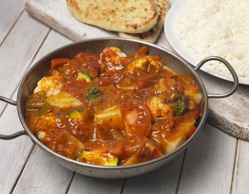 Vegetable Curry stock image