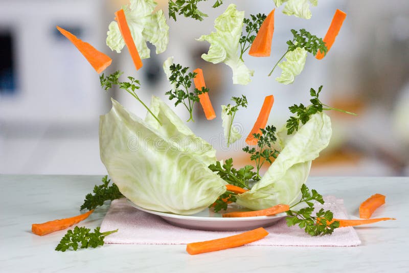 Vegetable explosion stock photo. Image of carrot, explosion 11767164