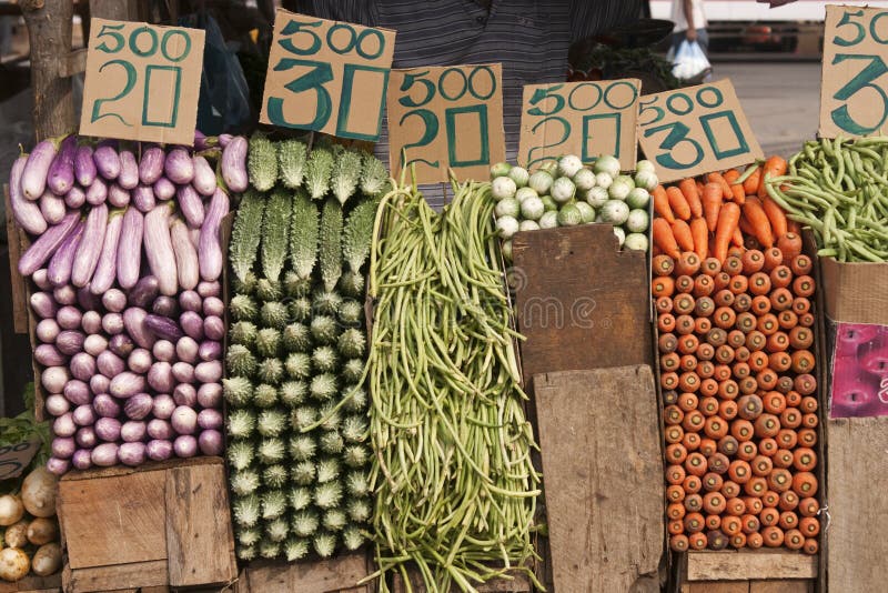 Vegetable Market stock image. Image of vegetable, arranged 18527109