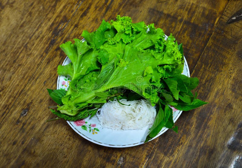 Vegetable and Noodle for Side Dish Stock Photo Image of side, green