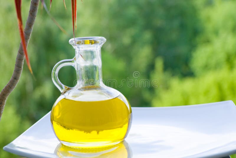 Vegetable oil stock photo. Image of green, sunflower, vegetable 9880496