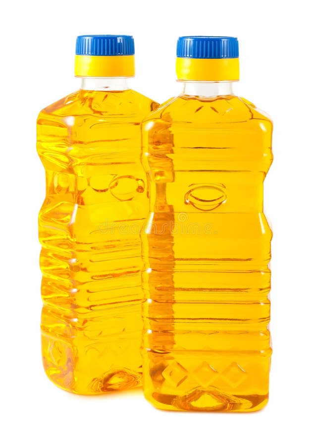 Vegetable Oil in Plastic Bottles Stock Image Image of corn, food