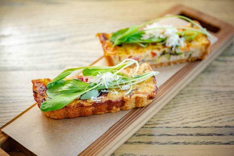 Vegetable Pie with Paprika, Tomato, Cucumber Stock Photo Image of