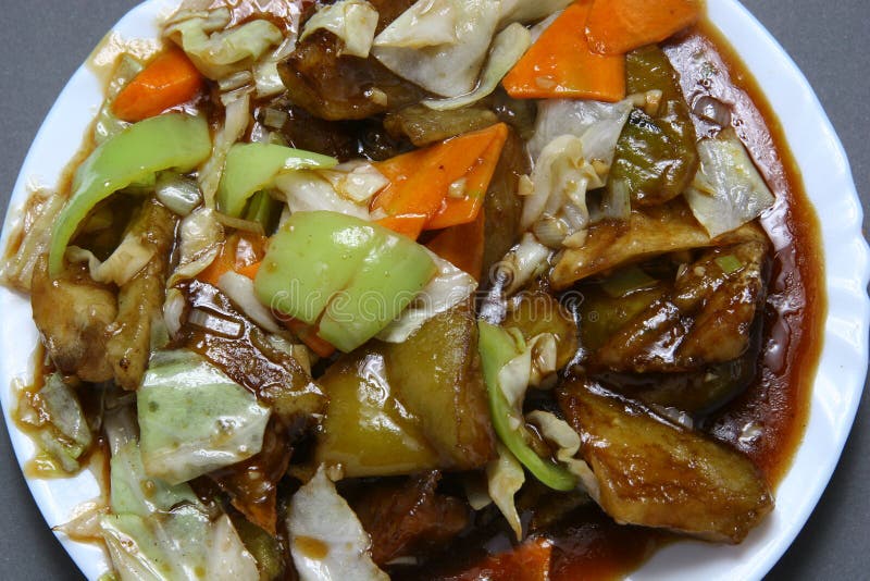 Vegetable in souce