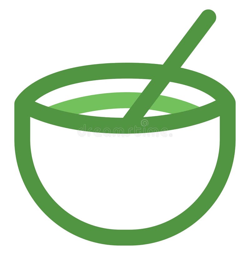 Vegetable soup, icon icon stock vector. Illustration of dish 259789755