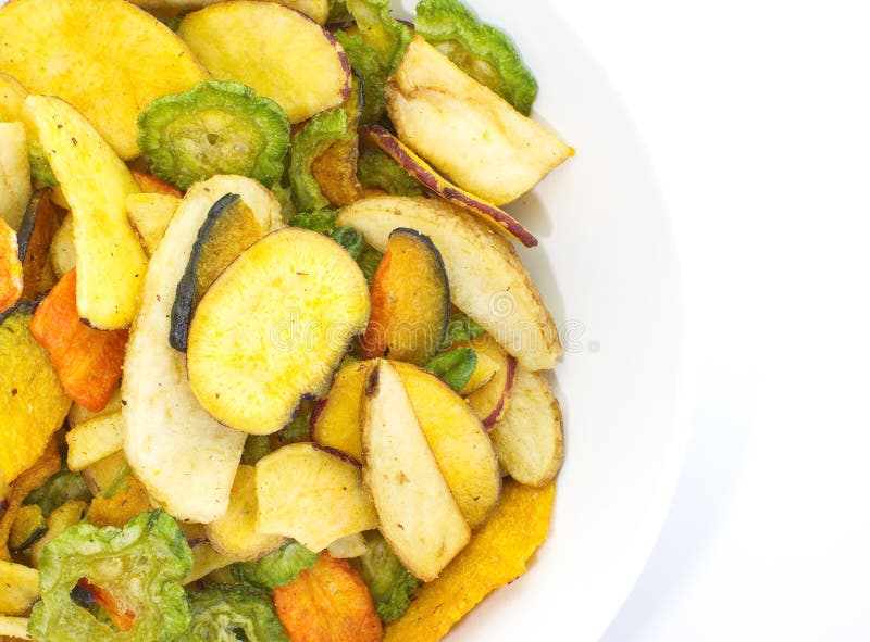 Vegetables chips stock image. Image of juice, crunchy 32414505