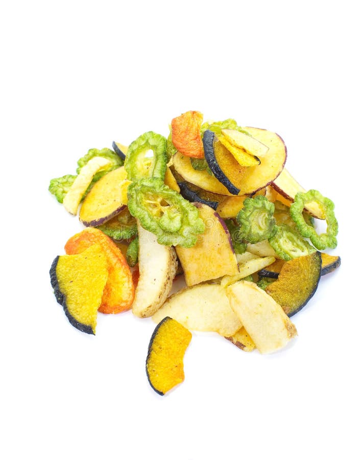 Vegetables chips stock photo. Image of overhead, food 32414550