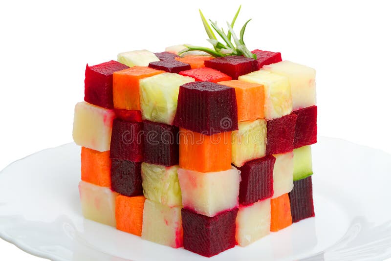 Vegetables cube