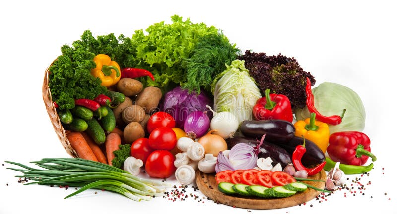 Vegetables and fruits