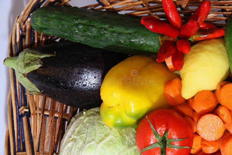 Vegetables and fruits