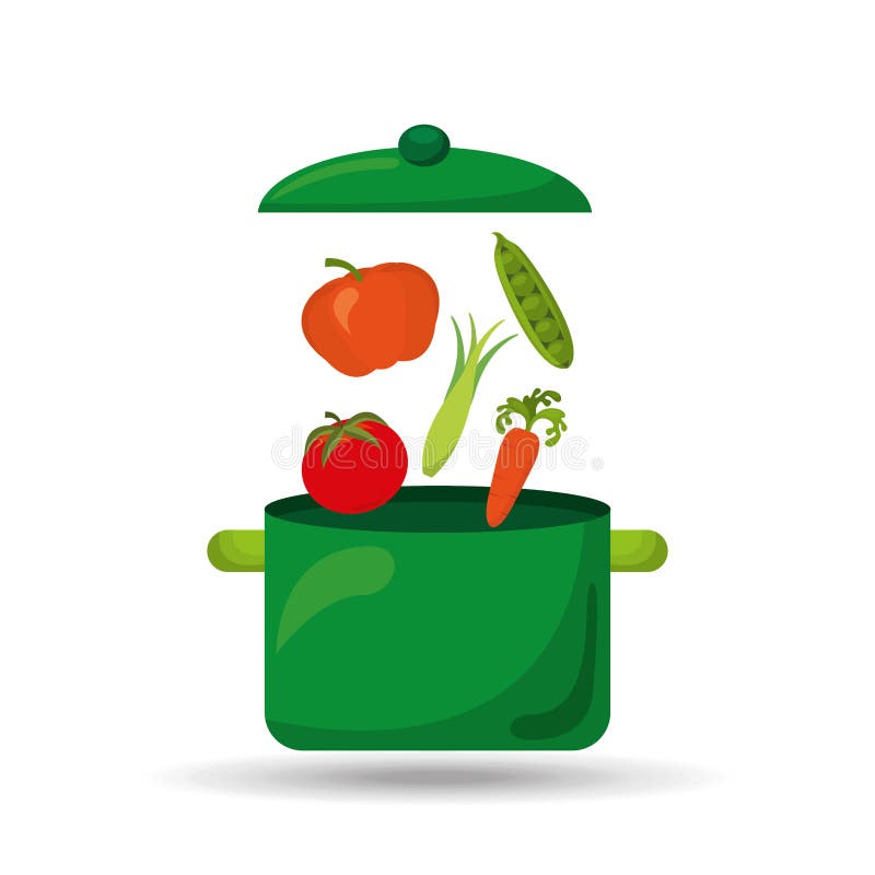 Vegetables Pot Stock Illustrations – 2,028 Vegetables Pot Stock ...
