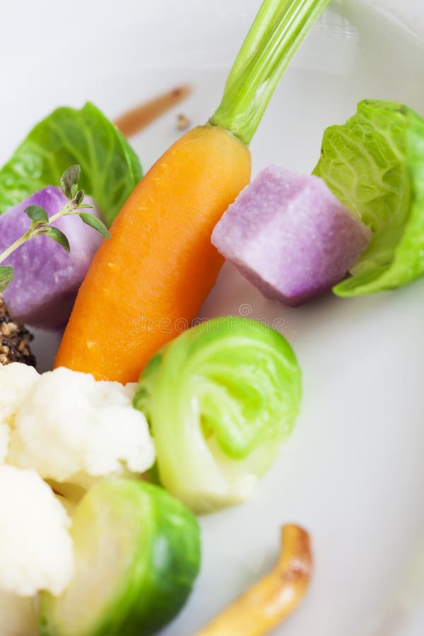 Vegetables on a plate stock photo. Image of mineral, bowl 34425830