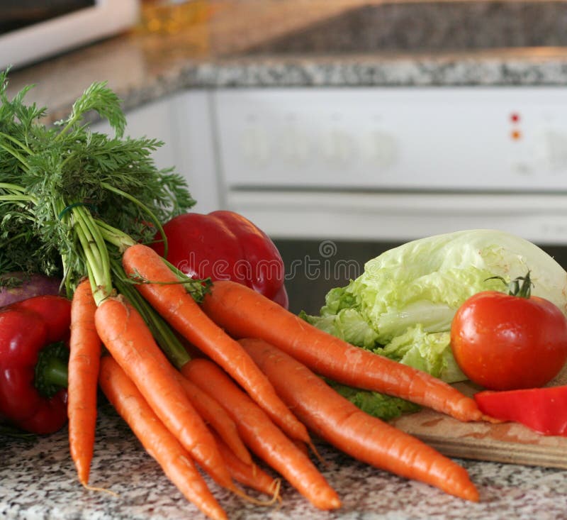 Vegetables setup