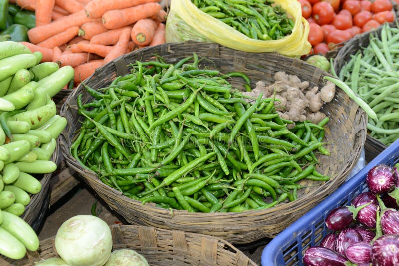 Vegetables Sold on the Street in India Stock Image Image of bangalore