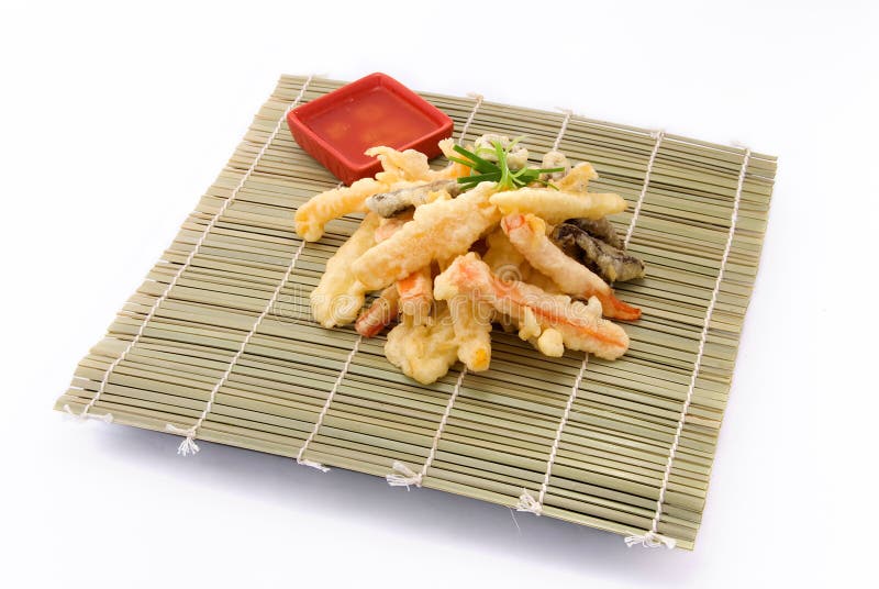 Vegetables in tempura stock image Vegetables in tempura stock image