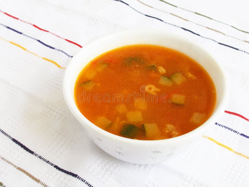 Vegetables tomato soup royalty free stock photos Vegetables tomato soup royalty free stock photos