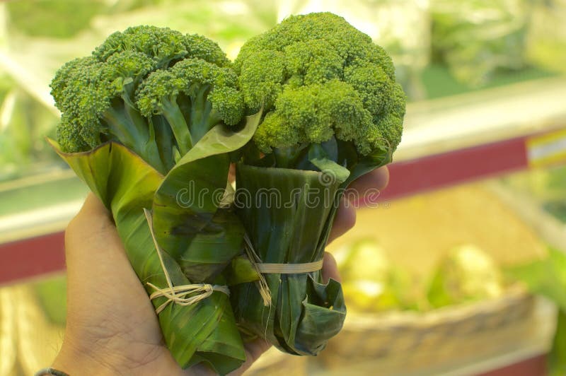 Vegetables Wrapped in Banana Leaves Stock Photo Image of leaves