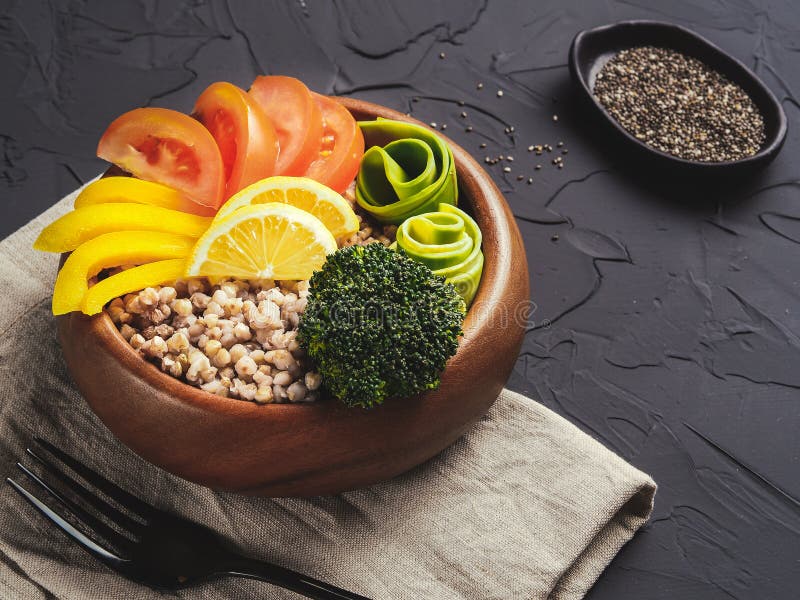 Vegetarian buddha bowl stock photos Vegetarian buddha bowl stock photos