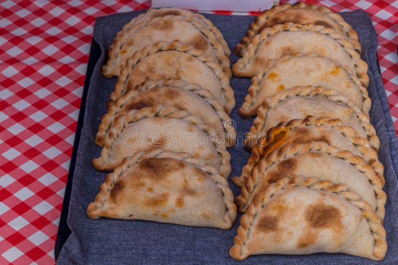 Vegetarian Empanadas Cheese and Tomato Stock Photo Image of
