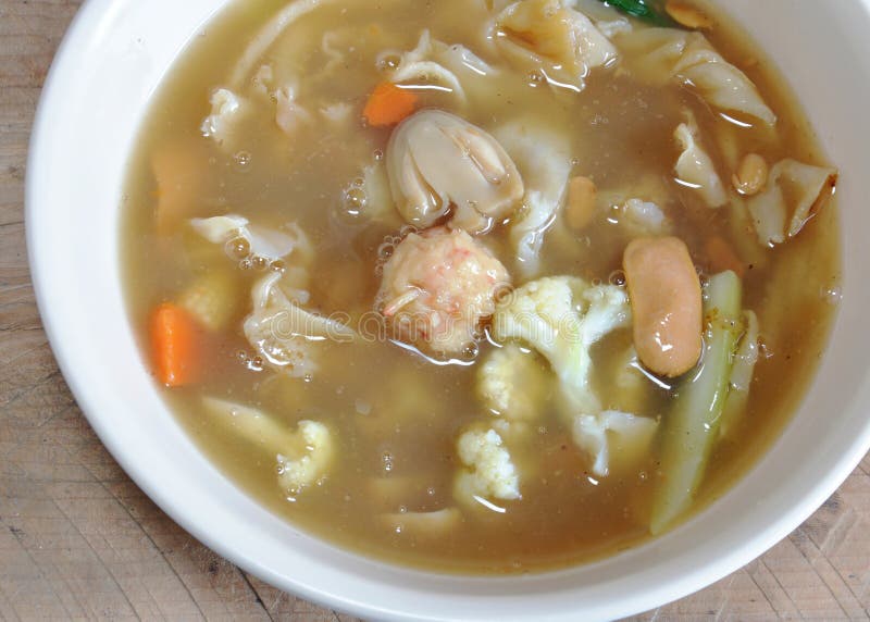 Vegetarian Fried Rice Noodle with Gravy Sauce in Bowl Stock Image Image of textured, gluten