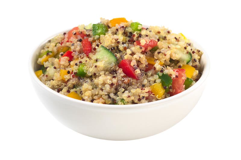 Healthy Vegetarian Quinoa Recipe Stock Image Image of diet, indian