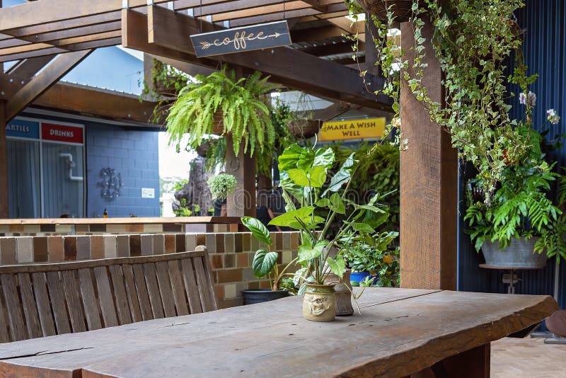 Vegetation Adds Life To Outdoor Dining